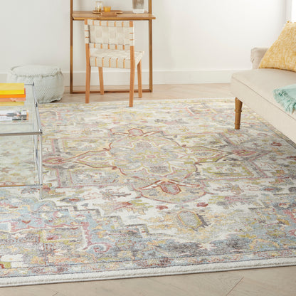 Nourison Home Soraya  Ivory Multicolor  Traditional