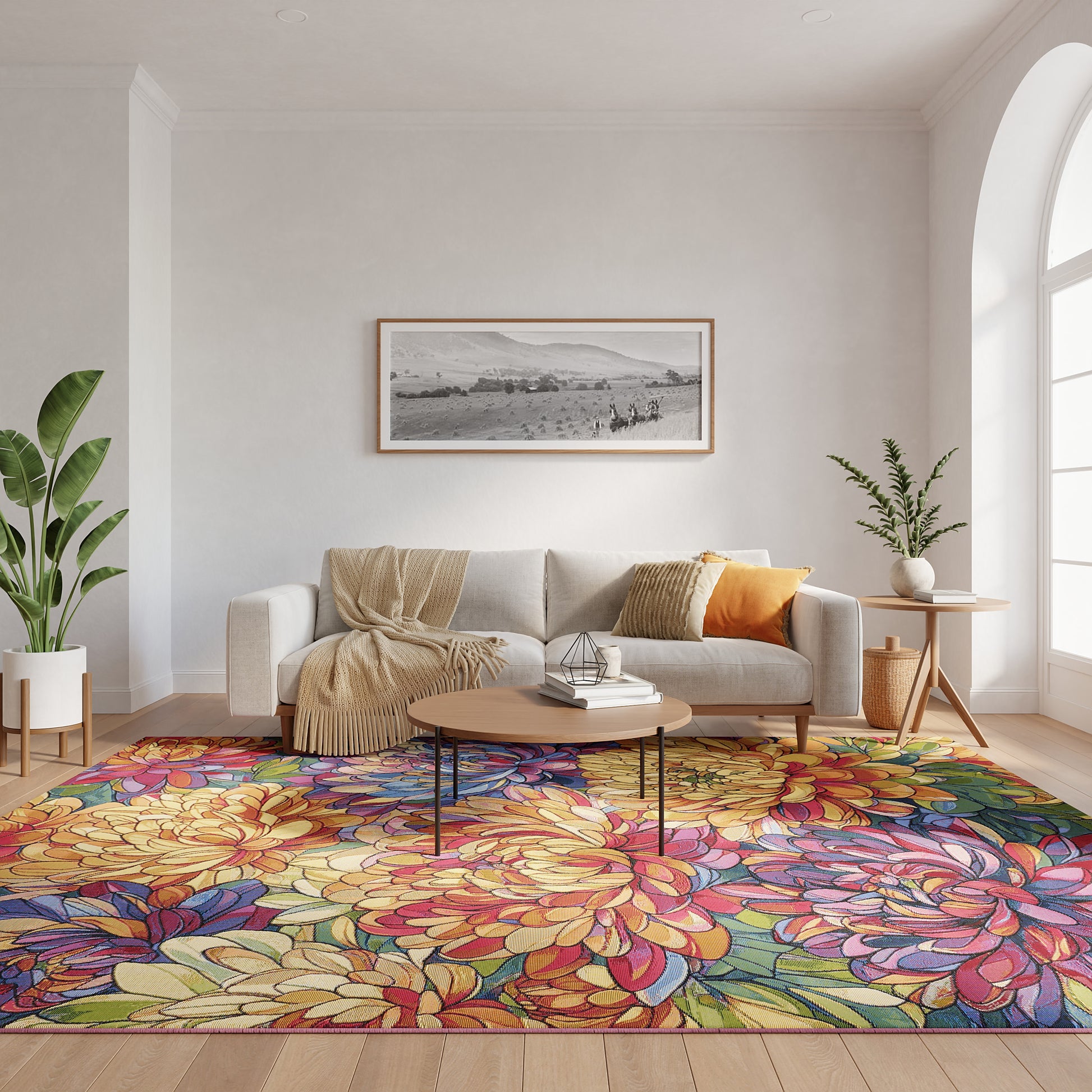Nourison Home Color Splash  Multicolor  Contemporary