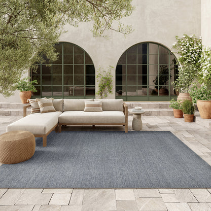 Nourison Home Tulum  Denim  Contemporary