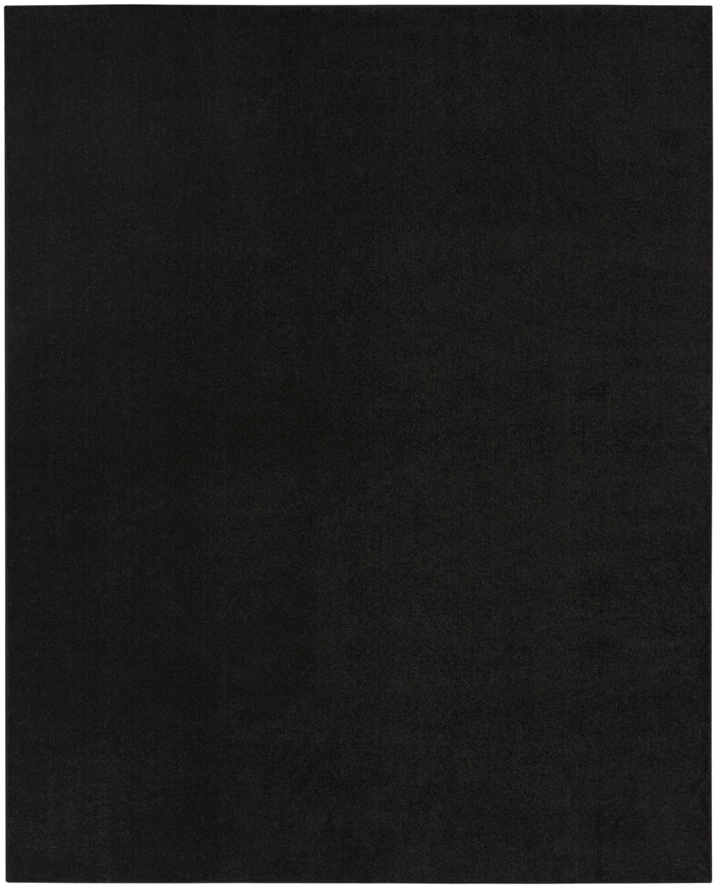 Nourison Home Nourison Essentials NRE01 Black Contemporary Power-loomed Rug