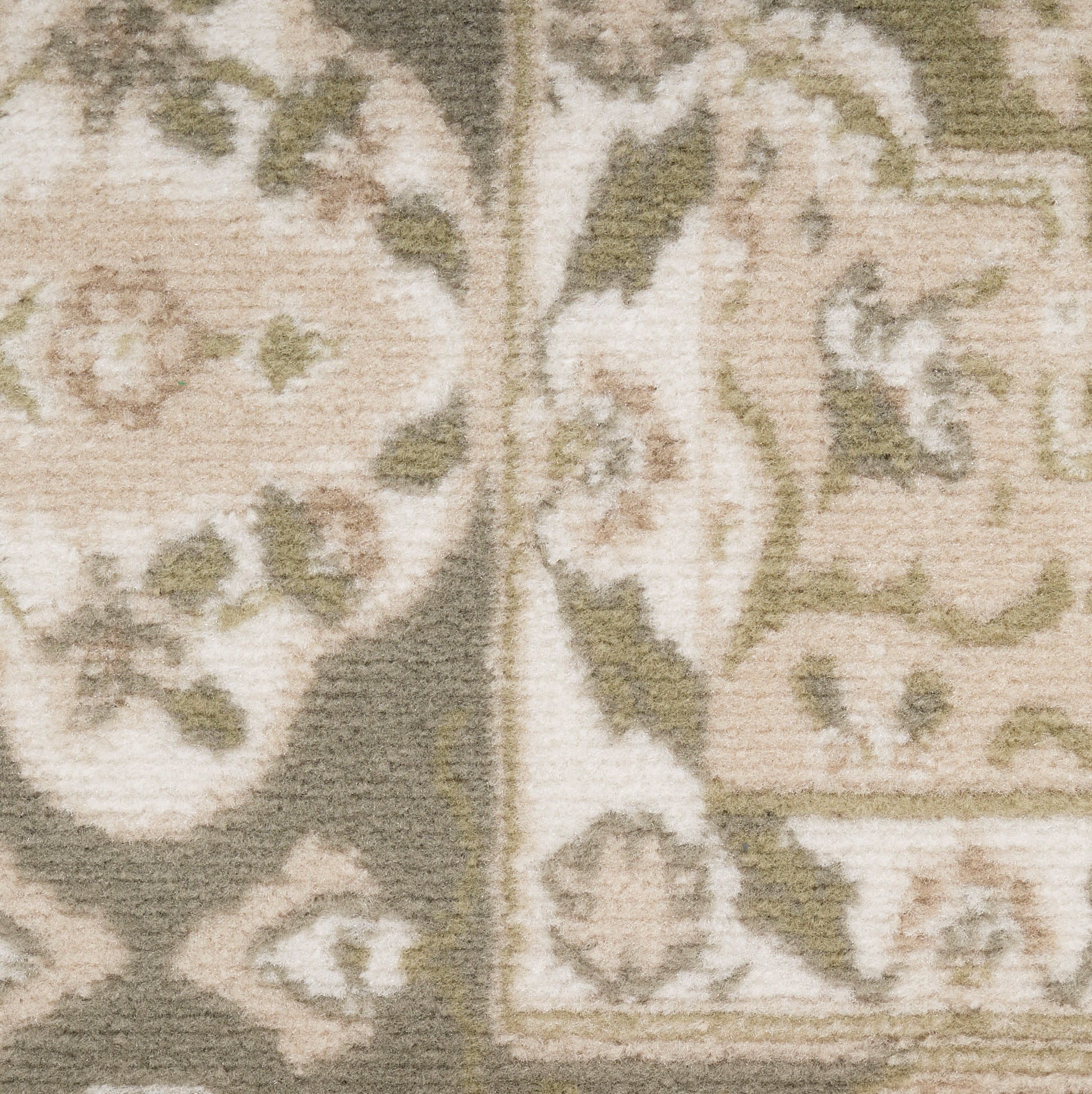 Nourison Home Grafix  Green  Traditional