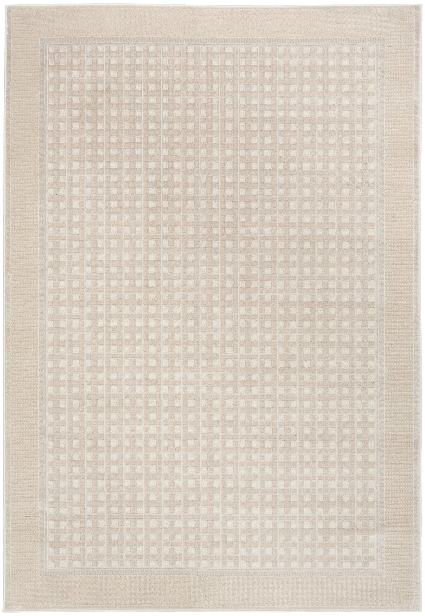 Nourison Home Nordic NRC03 Beige Contemporary Power-loomed Rug