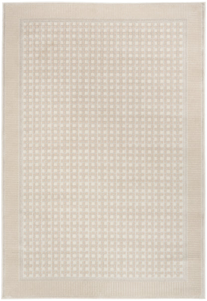 Nourison Home Nordic NRC03 Beige Contemporary Power-loomed Rug