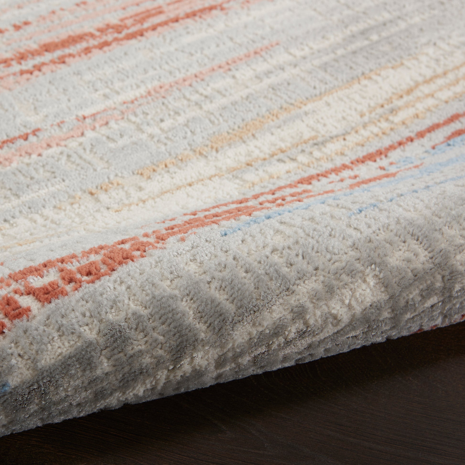 Nourison Home Elation  Ivory Multicolor  Contemporary