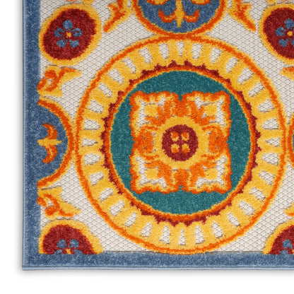Nourison Home Aloha  Multicolor  Contemporary