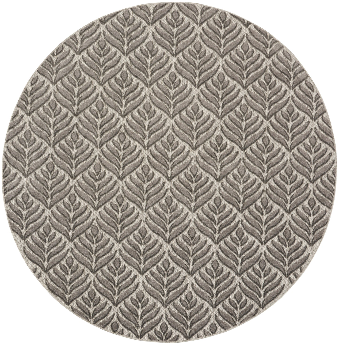Nourison Home Aloha ALH35 Charcoal Contemporary Power-loomed Rugs