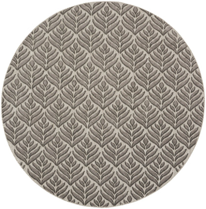 Nourison Home Aloha ALH35 Charcoal Contemporary Power-loomed Rugs