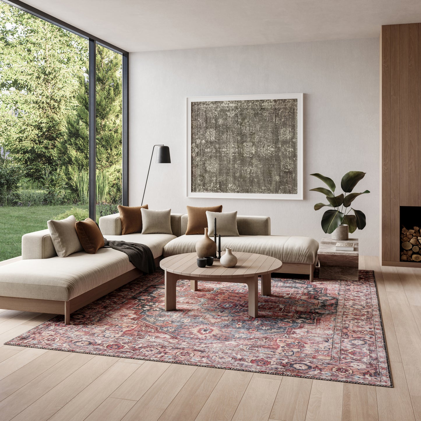 Nourison Home New Concept Washables  Multicolor  Traditional