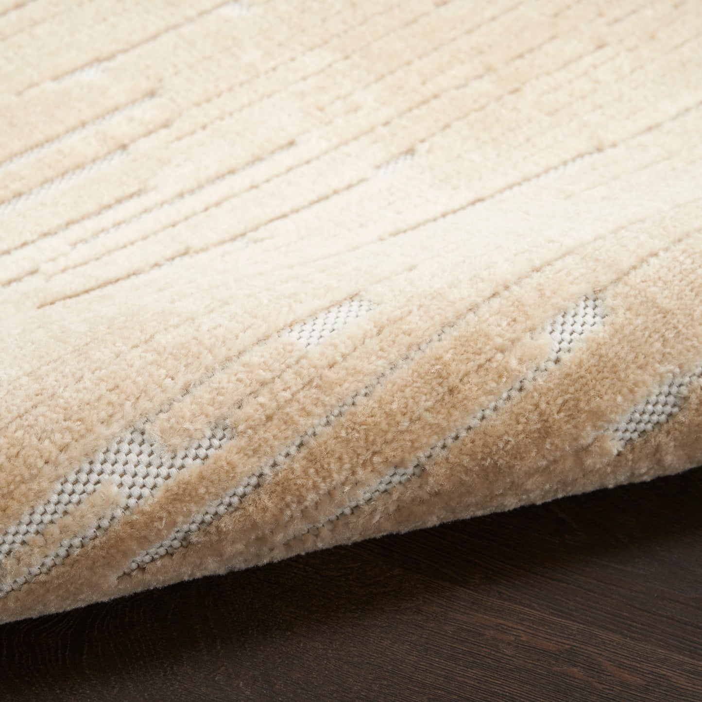 Nourison Home Care Free  Taupe  Contemporary