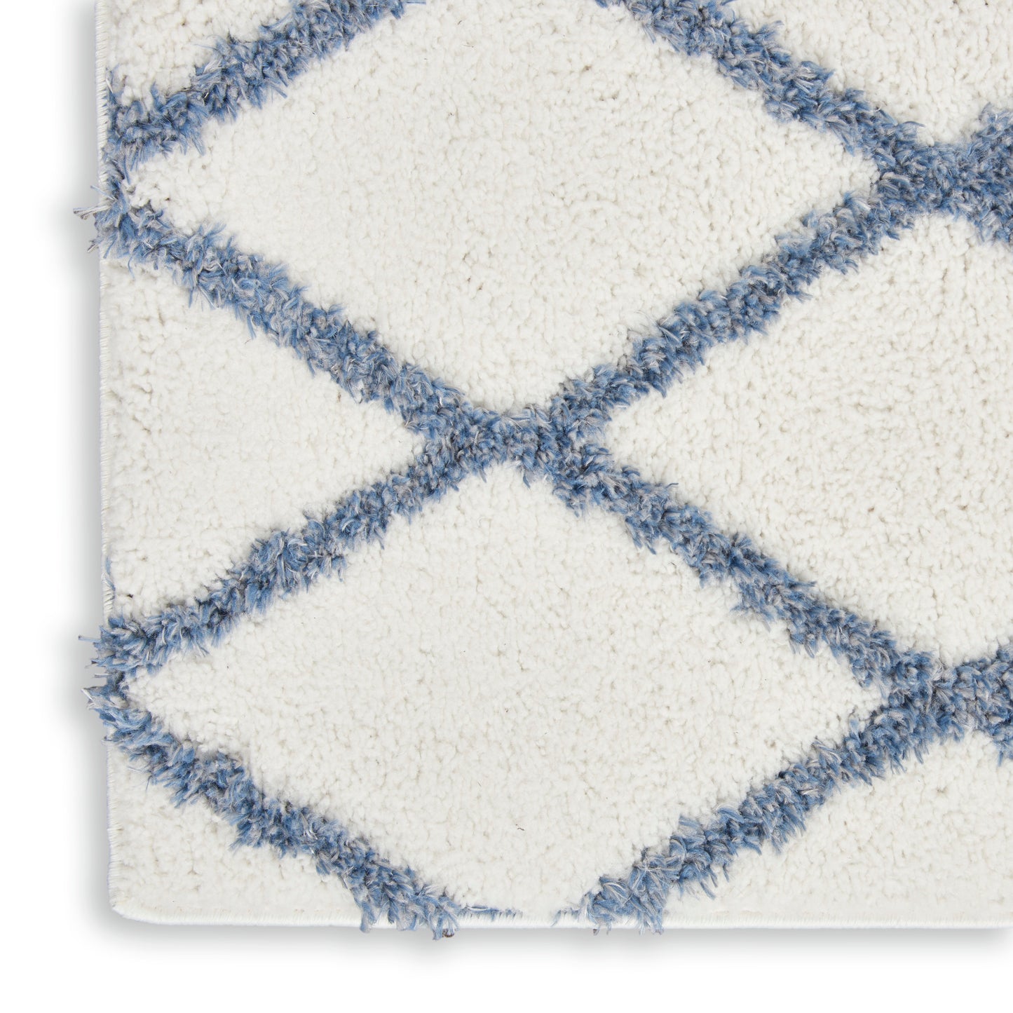 Nourison Home Feather Soft  Ivory Blue  Contemporary