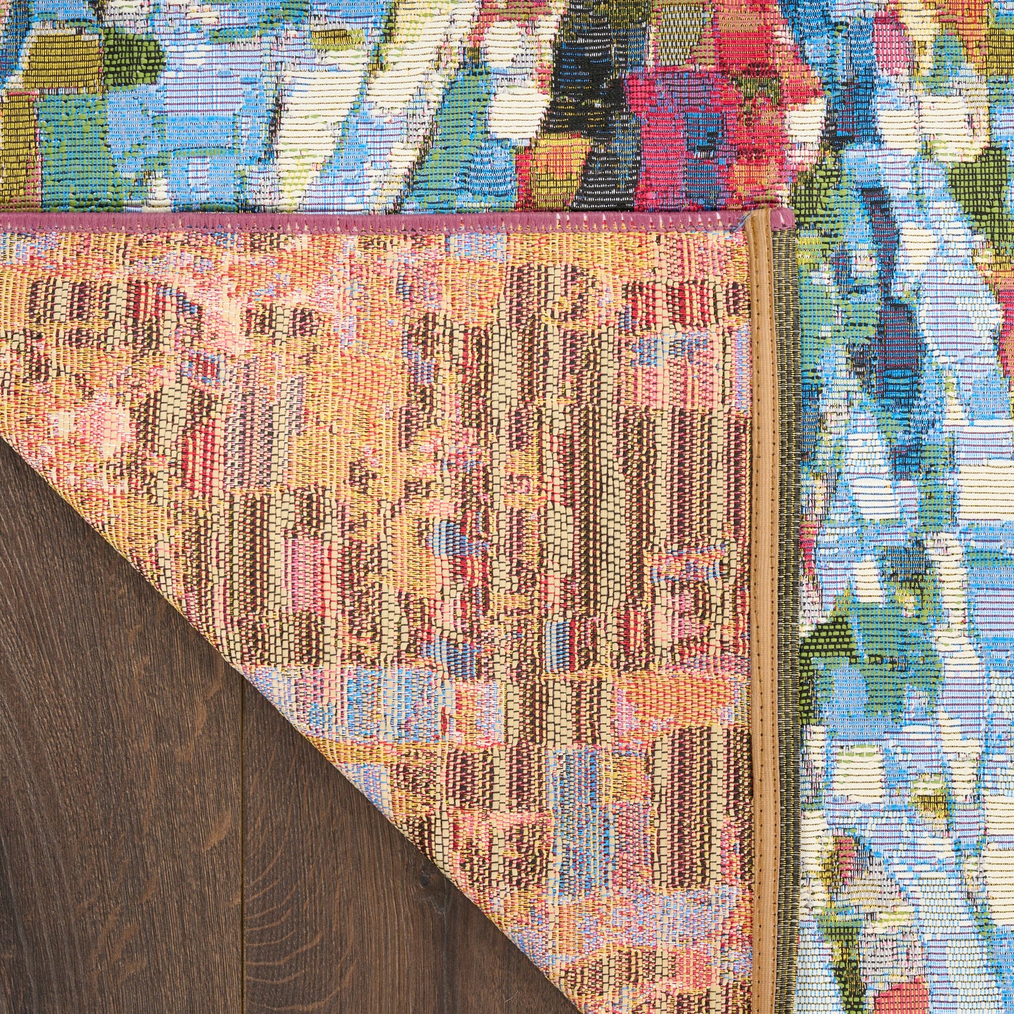 Nourison Home Color Splash  Multicolor  Contemporary