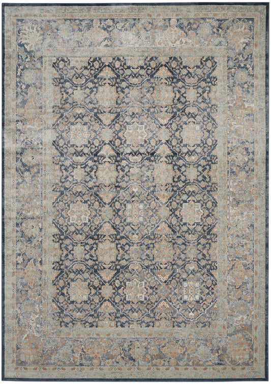 Nourison Home Malta  Navy  Traditional