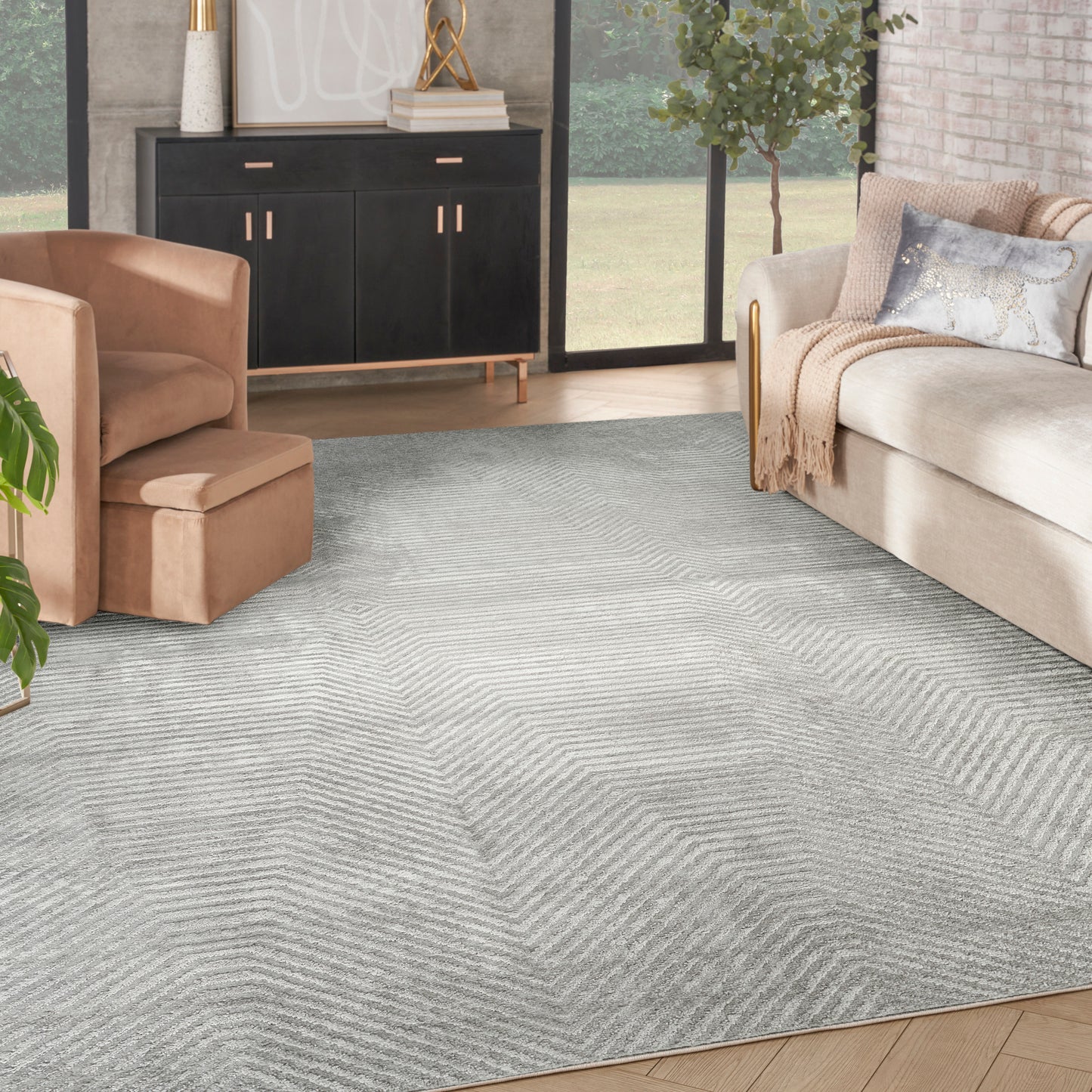 Nourison Home Dekor  Grey  Traditional