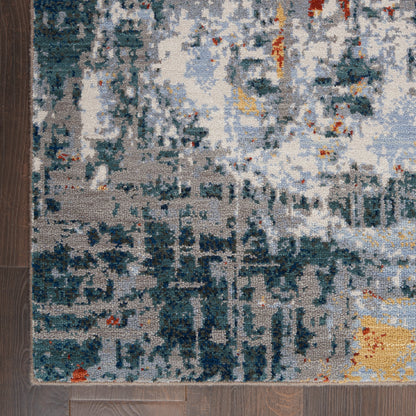 Nourison Home Artworks  Slate Brick  Contemporary