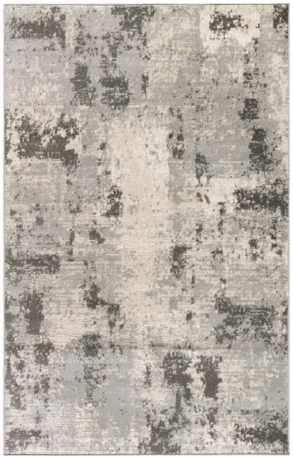Nourison Home Serenity Home SRH06 Ivory Grey Contemporary Loom-woven Rug
