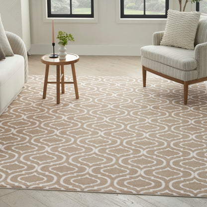 Nourison Home Jubilant  Taupe  Transitional