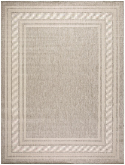 Nourison Home Horizon Indoor/Outdoor HOZ03 Grey Contemporary Power-loomed Rug