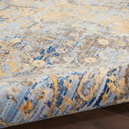 Nourison Home Majestic  Beige Blue  Transitional