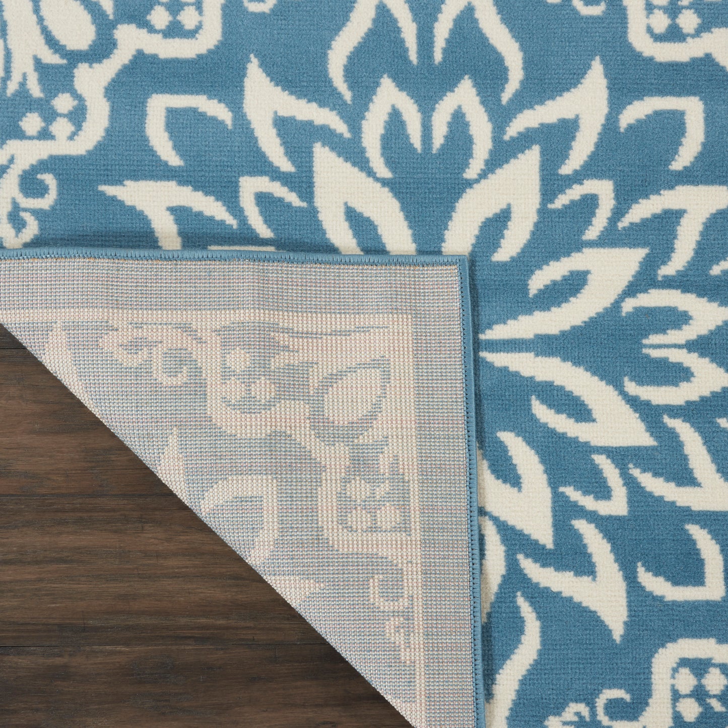 Nourison Home Jubilant  Ivory Blue  Transitional