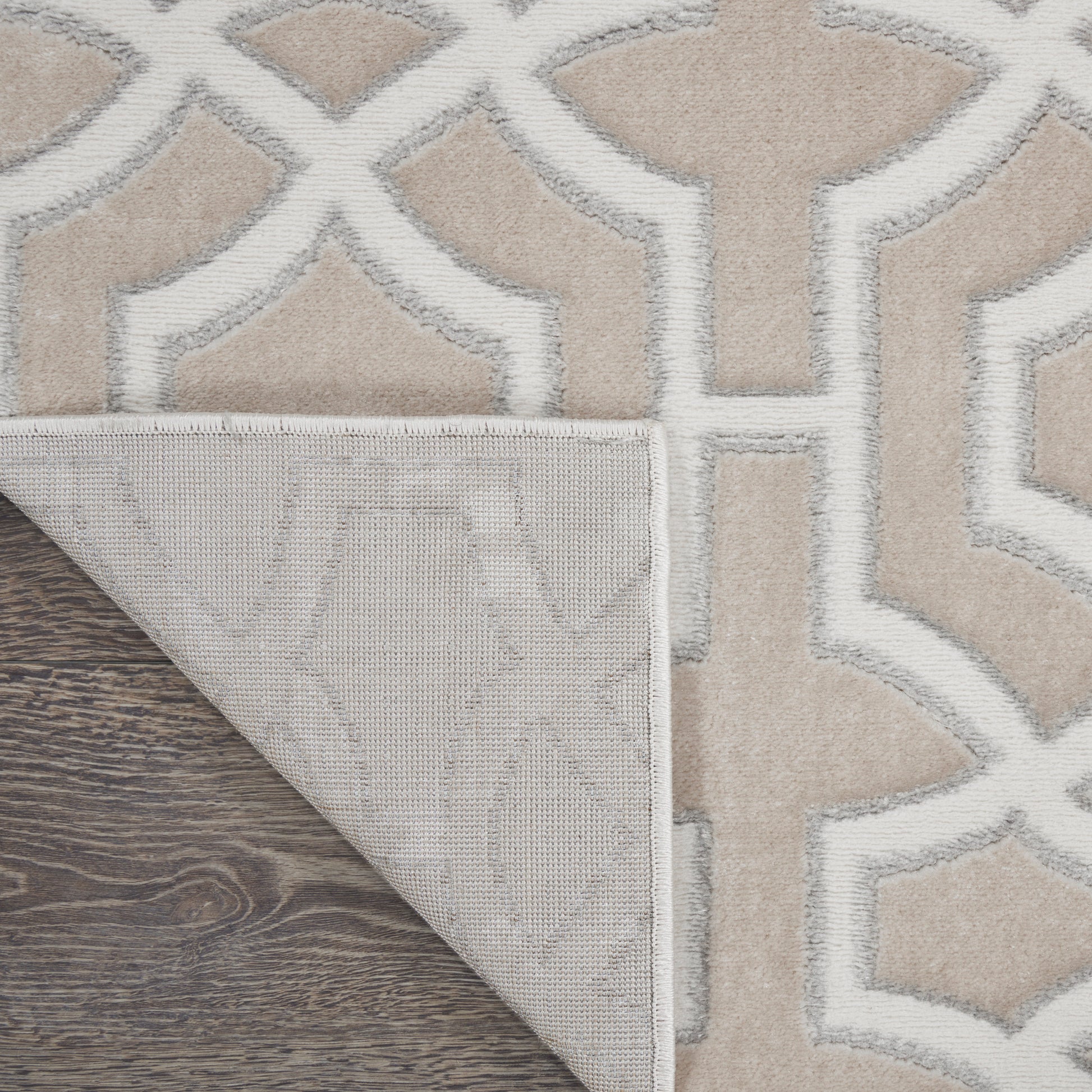 Inspire Me! Home Décor Joli  Beige White  Contemporary