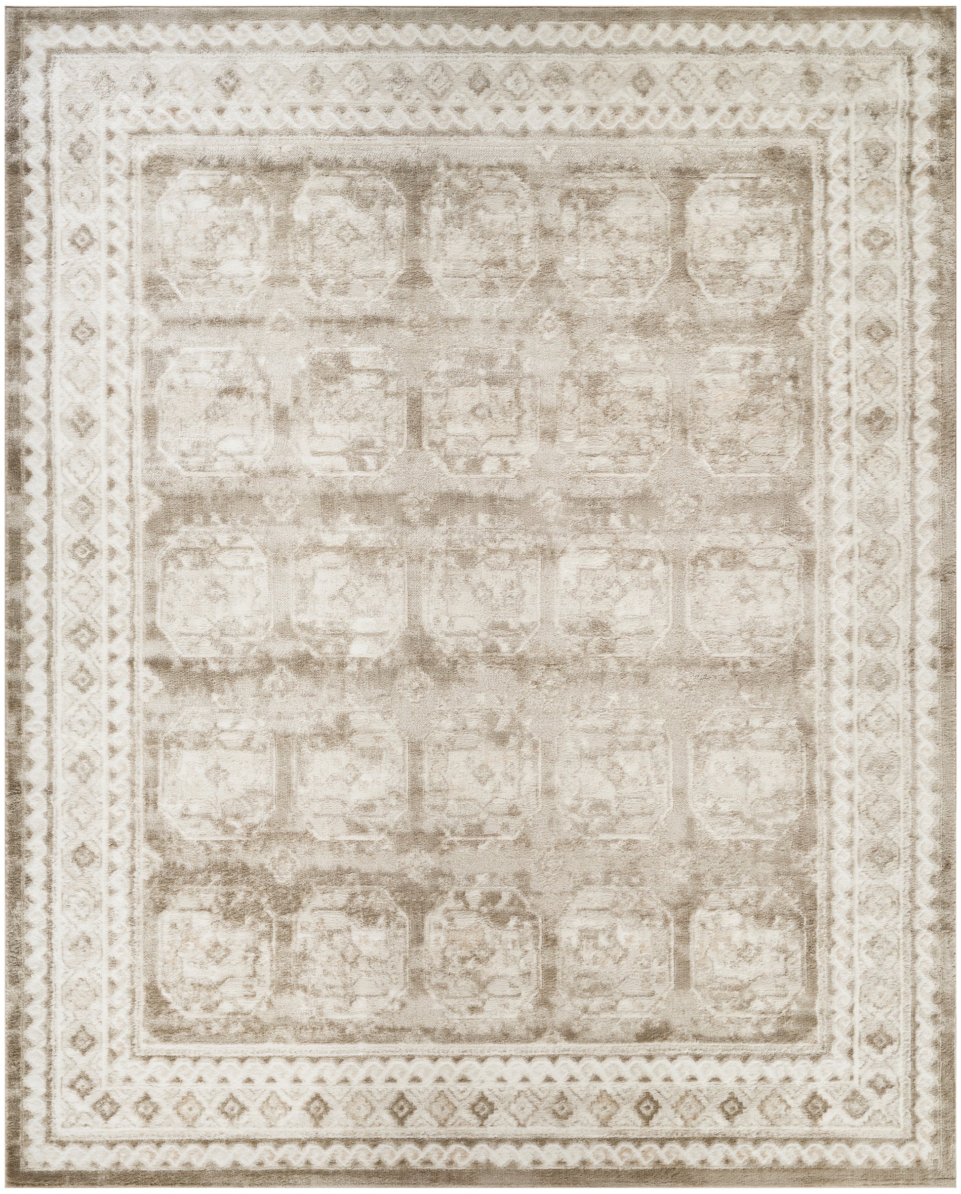 Nourison Home Dekor  Ivory Taupe  Traditional