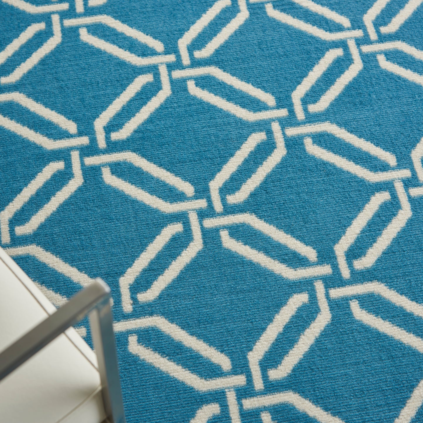 Nourison Home Jubilant  Blue  Contemporary