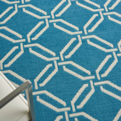 Nourison Home Jubilant  Blue  Contemporary