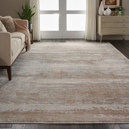 Nourison Home Rustic Textures  Beige  Contemporary