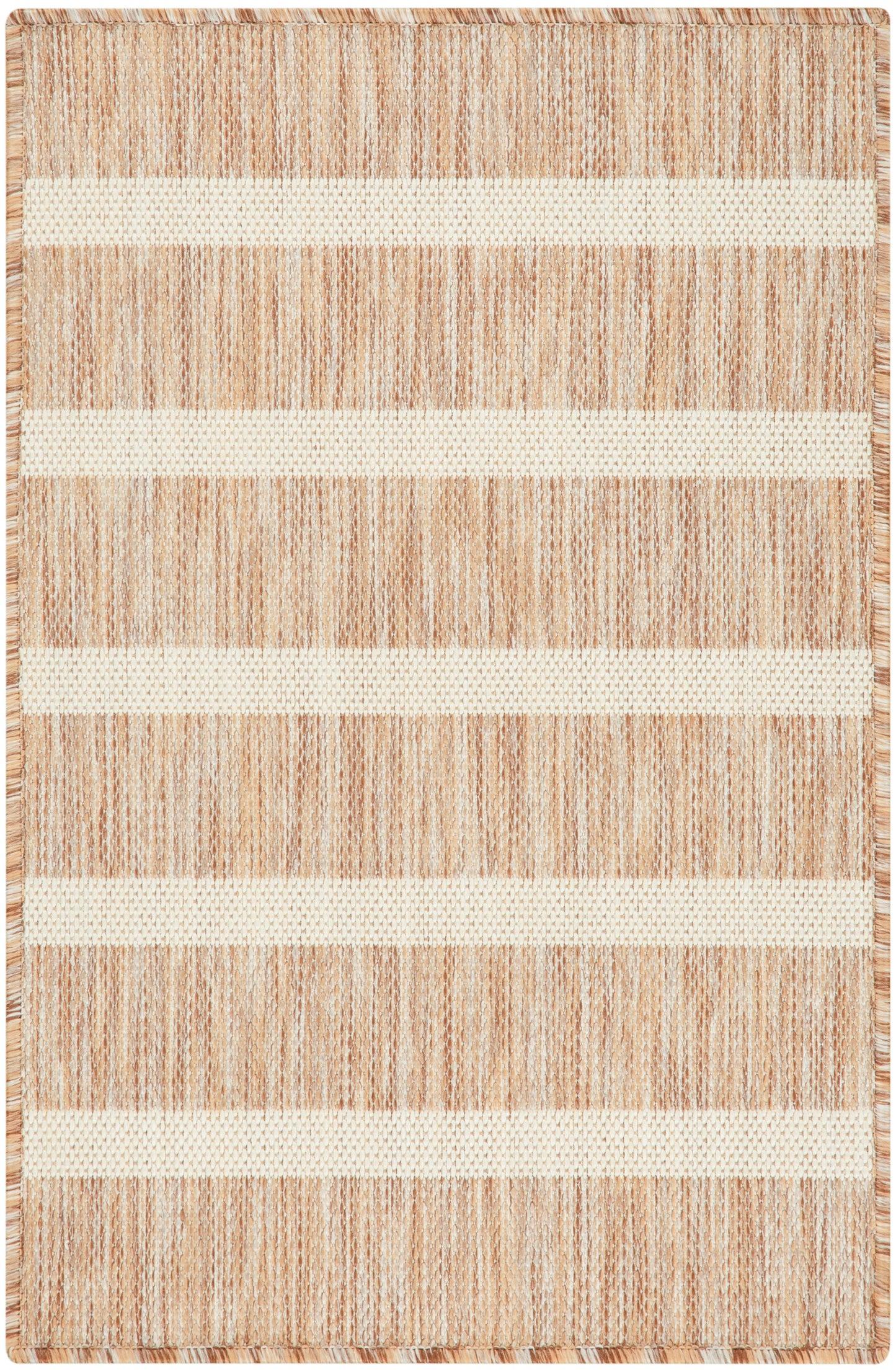 Nourison Home Positano POS03 Beige Ivory Contemporary Power-loomed Rug
