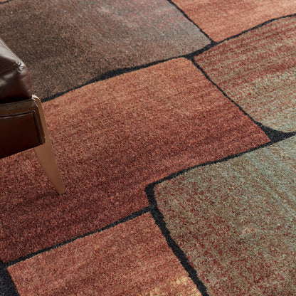 Nourison Home Expressions  Multicolor  Contemporary