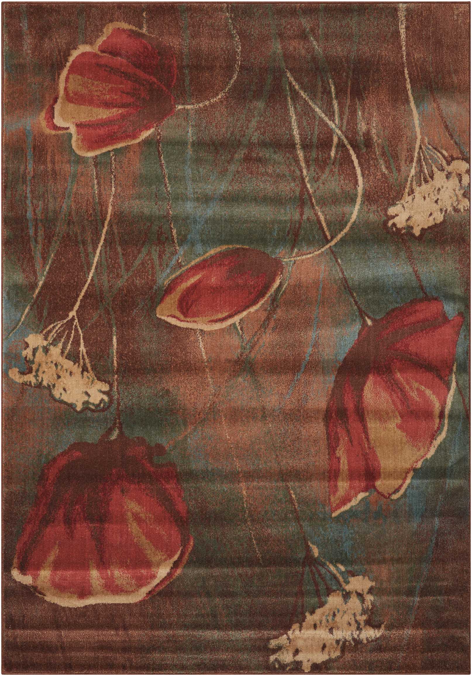 Nourison Home Somerset  Multicolor  Contemporary