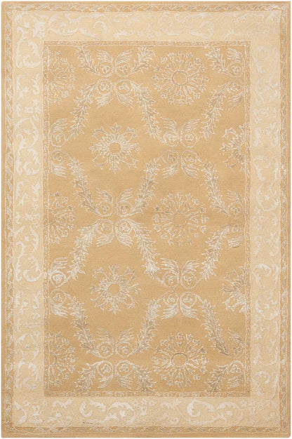Nourison Home Symphony SYM08 Gold Traditional Tufted Rug