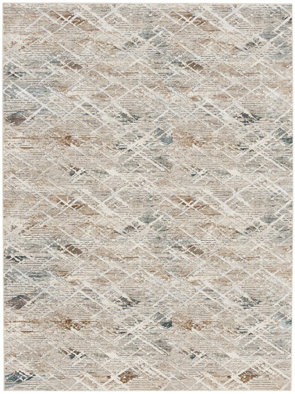 Nourison Home Glitz  Grey Multicolor  Contemporary