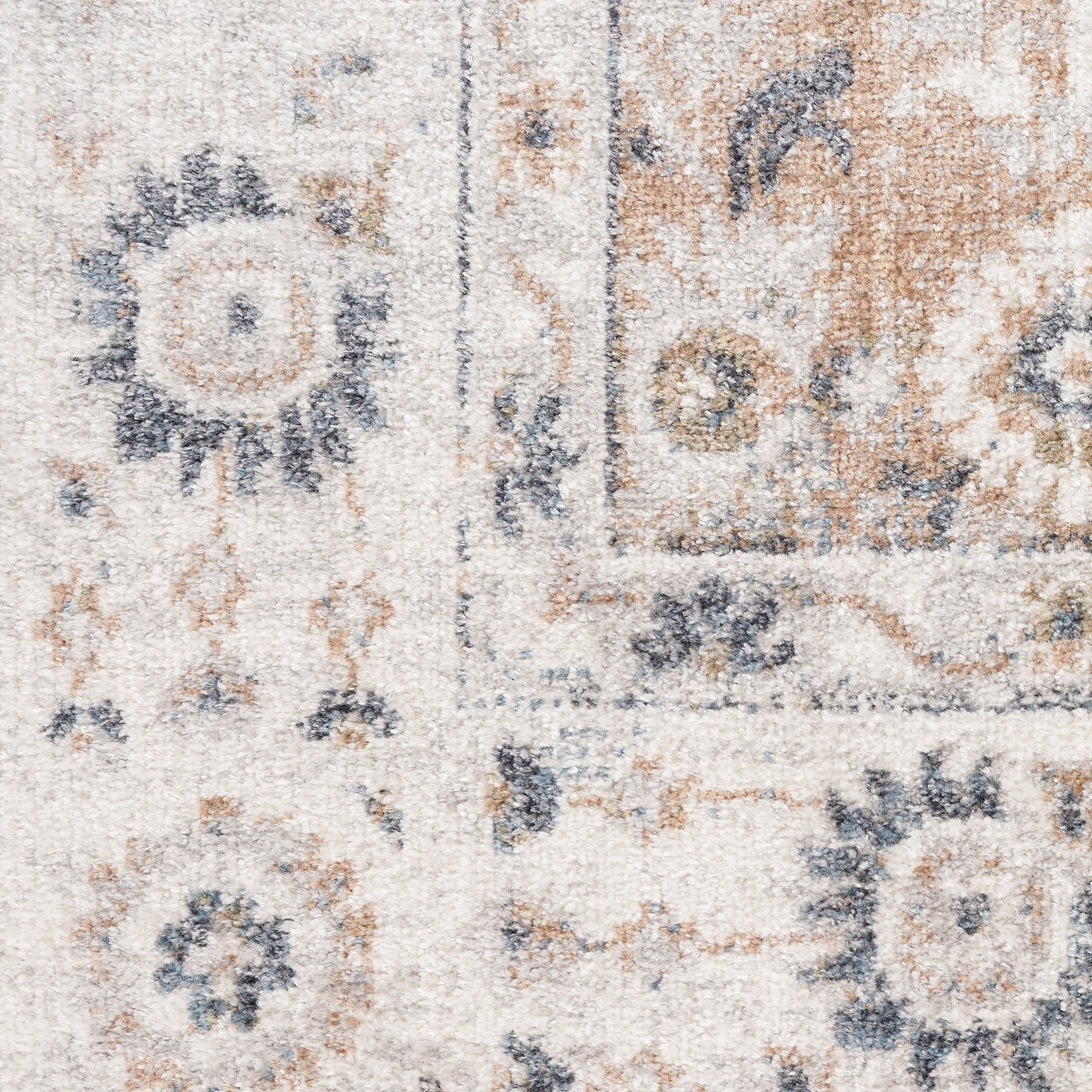 Nourison Home Astra Machine Washable  Silver Taupe  Traditional