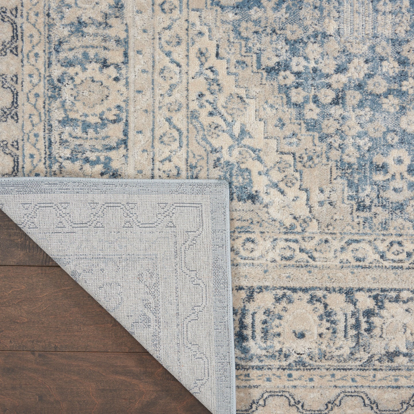 Nourison Home Malta  Blue  Traditional