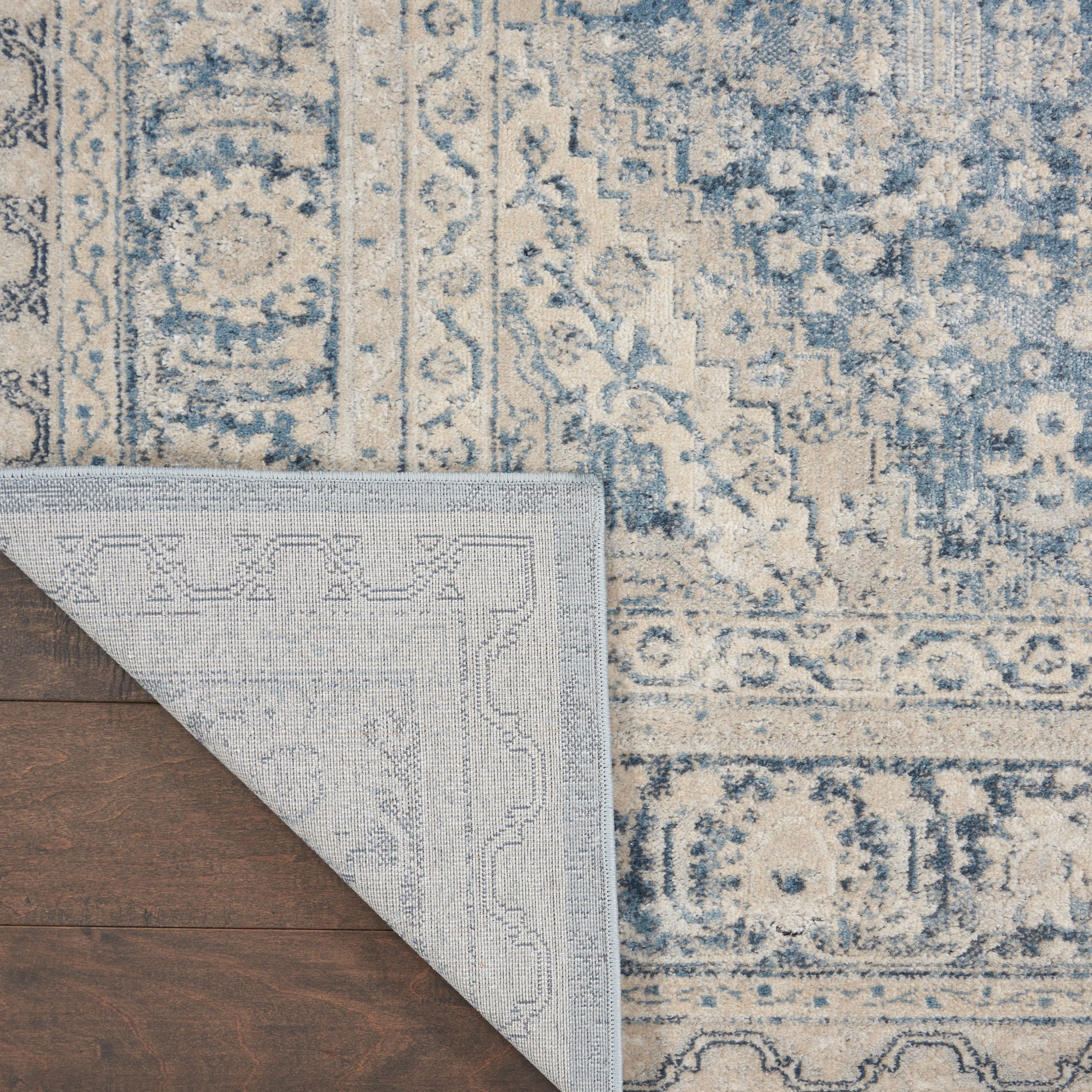 Nourison Home Malta  Blue  Traditional