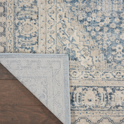Nourison Home Malta  Blue  Traditional