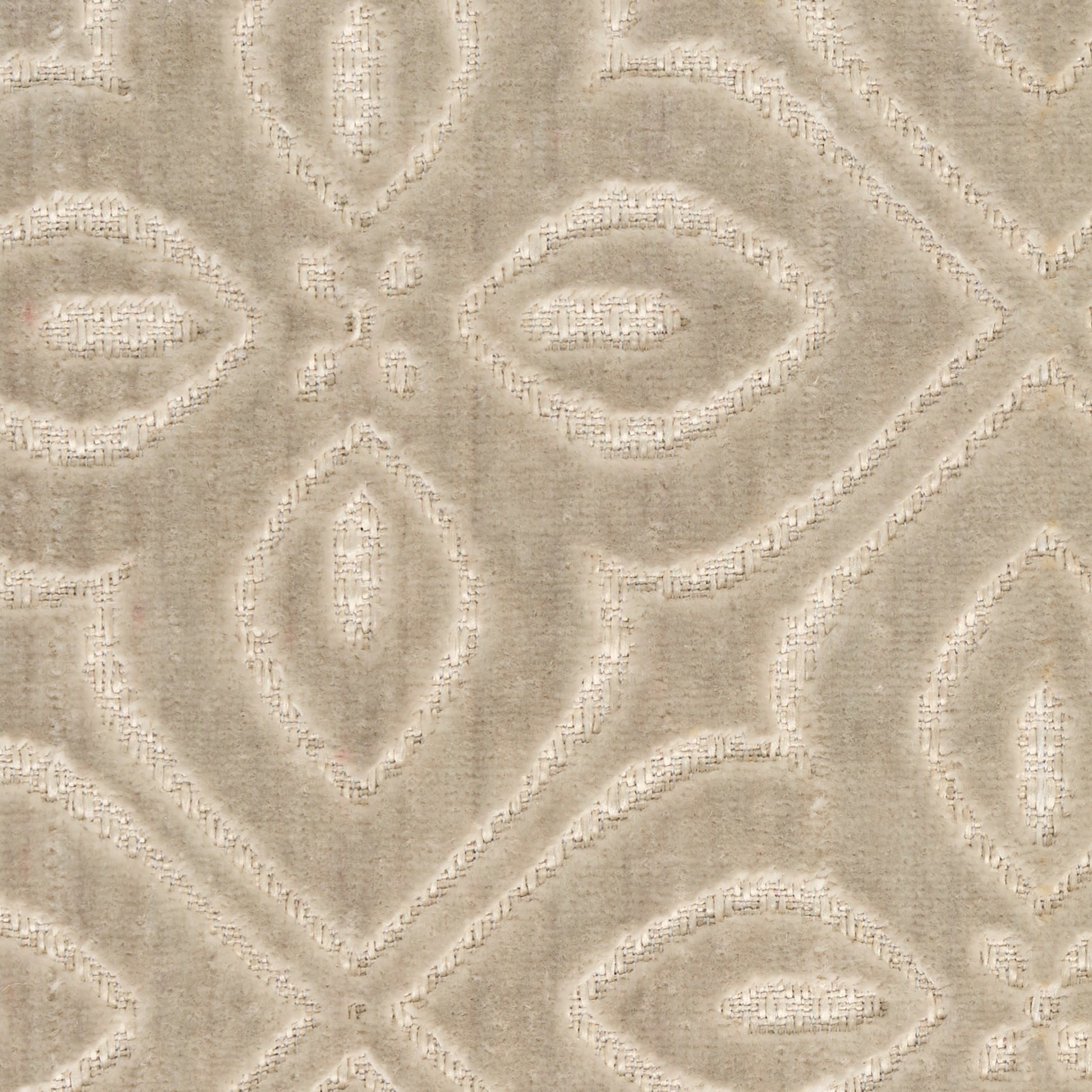 Nourison Home Washable Charm  Silver Ivory  Contemporary