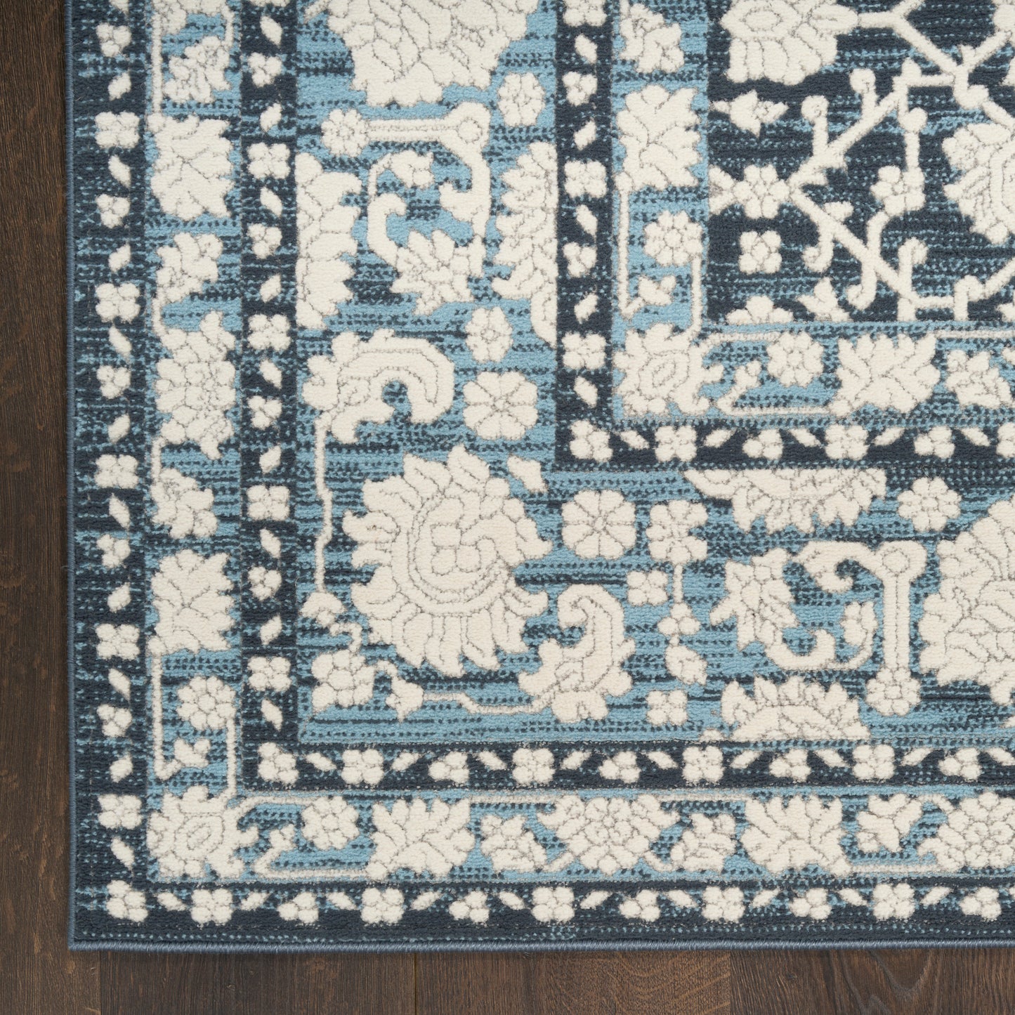 Nourison Home Grace  Blue  Traditional