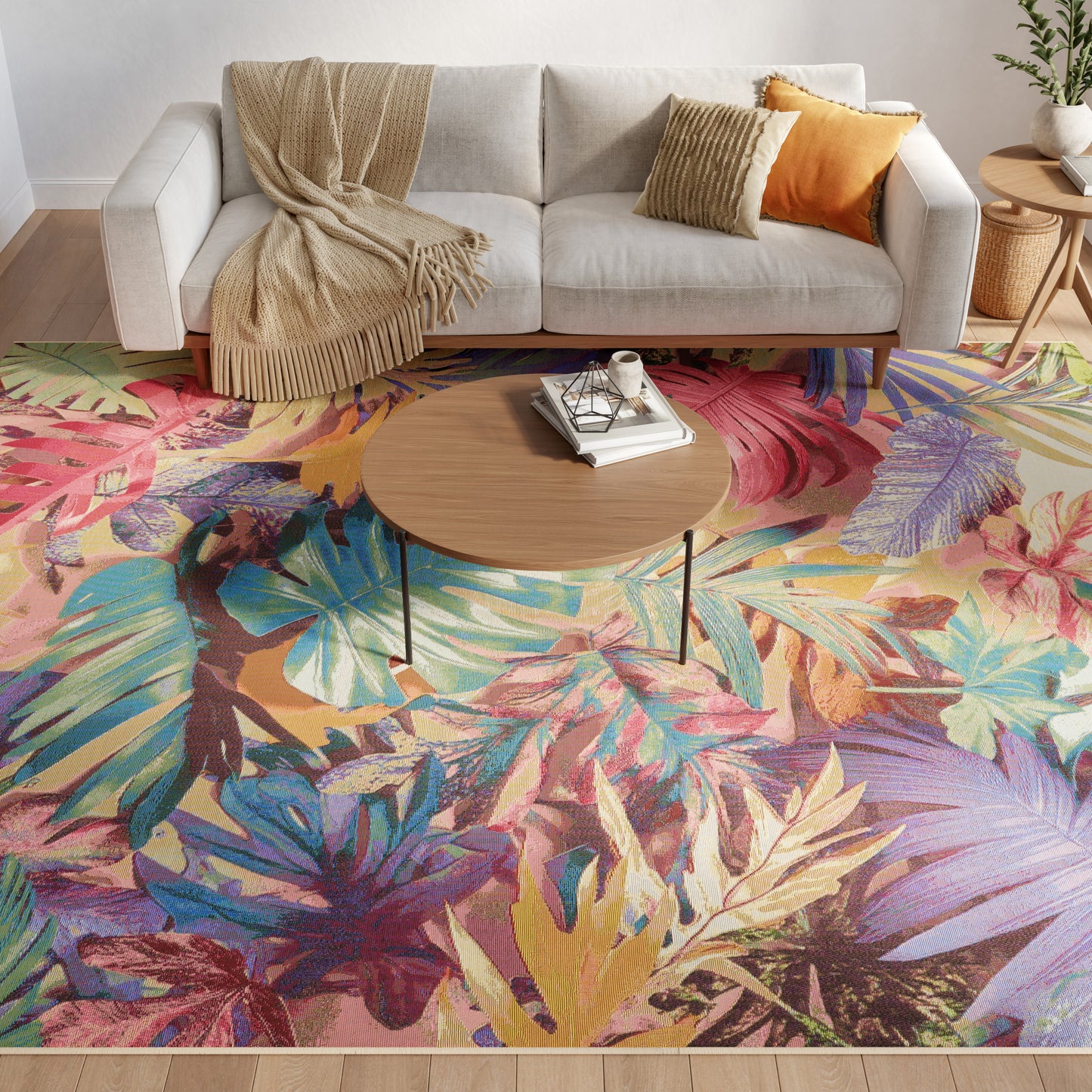 Nourison Home Color Splash  Multicolor  Contemporary