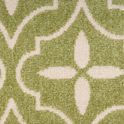 Nourison Home Nourison Essentials  Green Ivory  Contemporary
