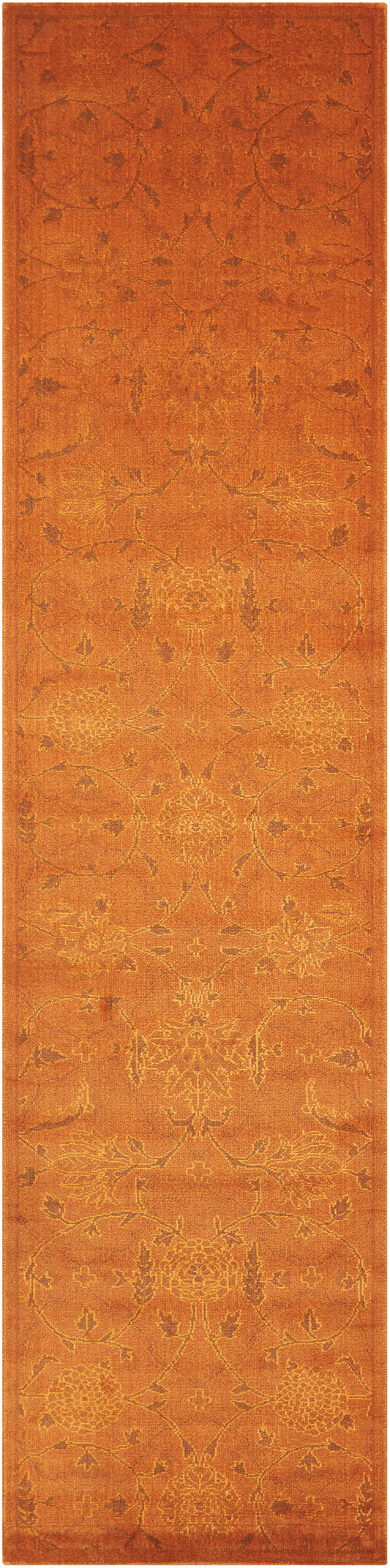 Nourison Home Silk Infusion SIF01 Copper Transitional Loomed Rug