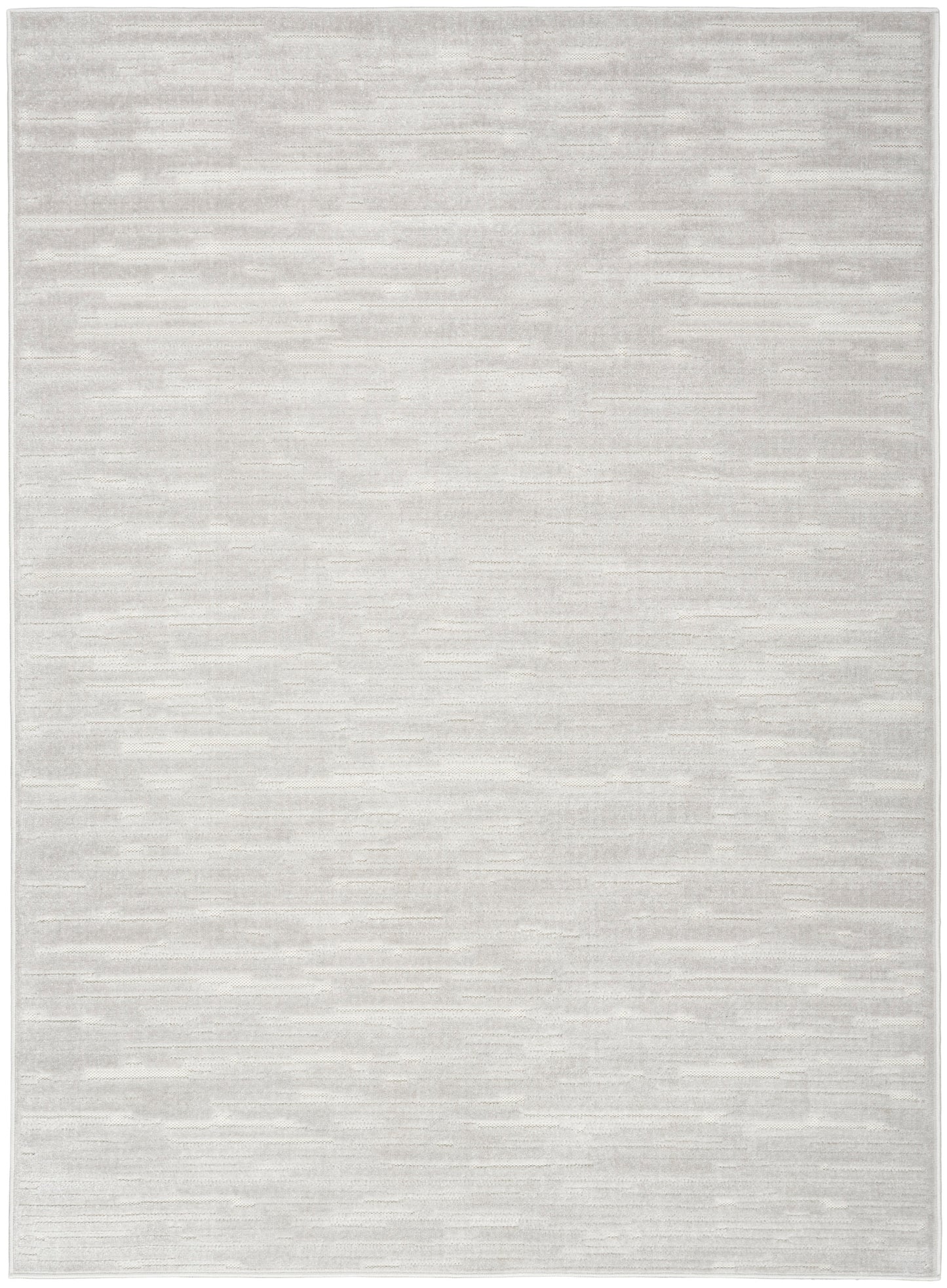 Nourison Home Care Free CAF04 Light Grey Contemporary Loom-woven Rug