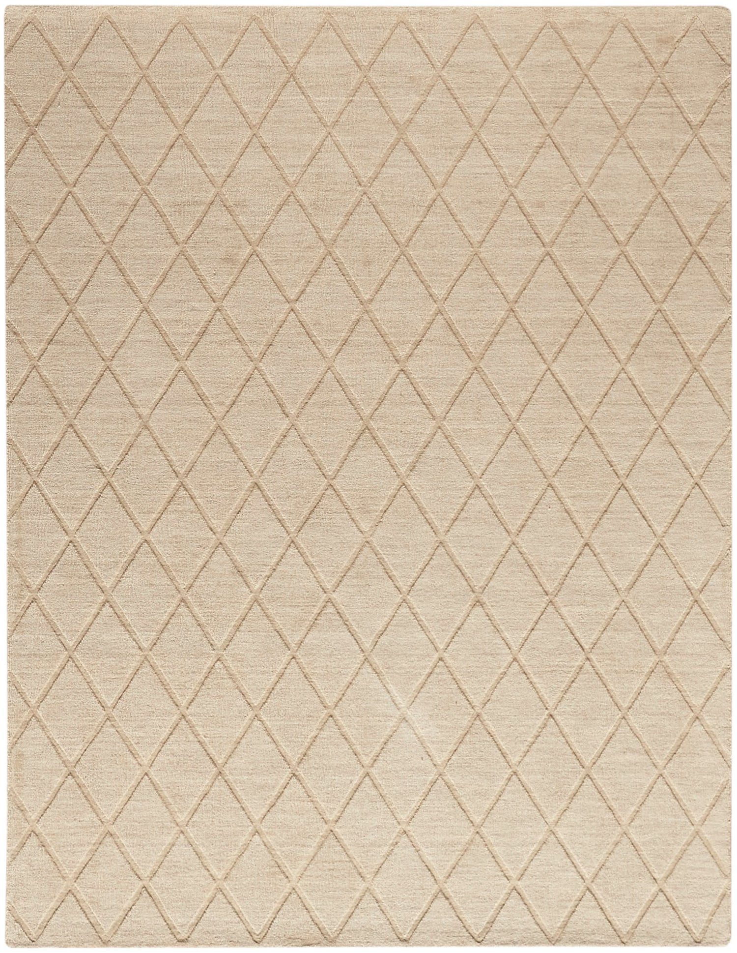 Nourison Home Wool Haven  Beige  Contemporary