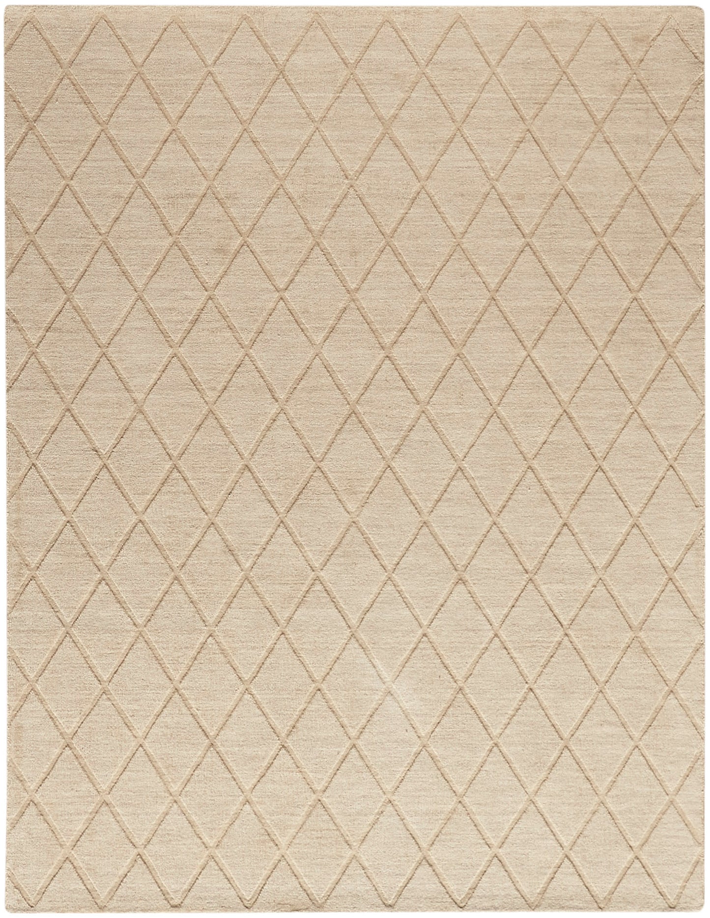 Nourison Home Wool Haven  Beige  Contemporary