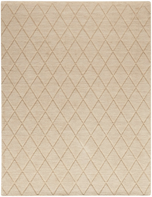Nourison Home Wool Haven  Beige  Contemporary
