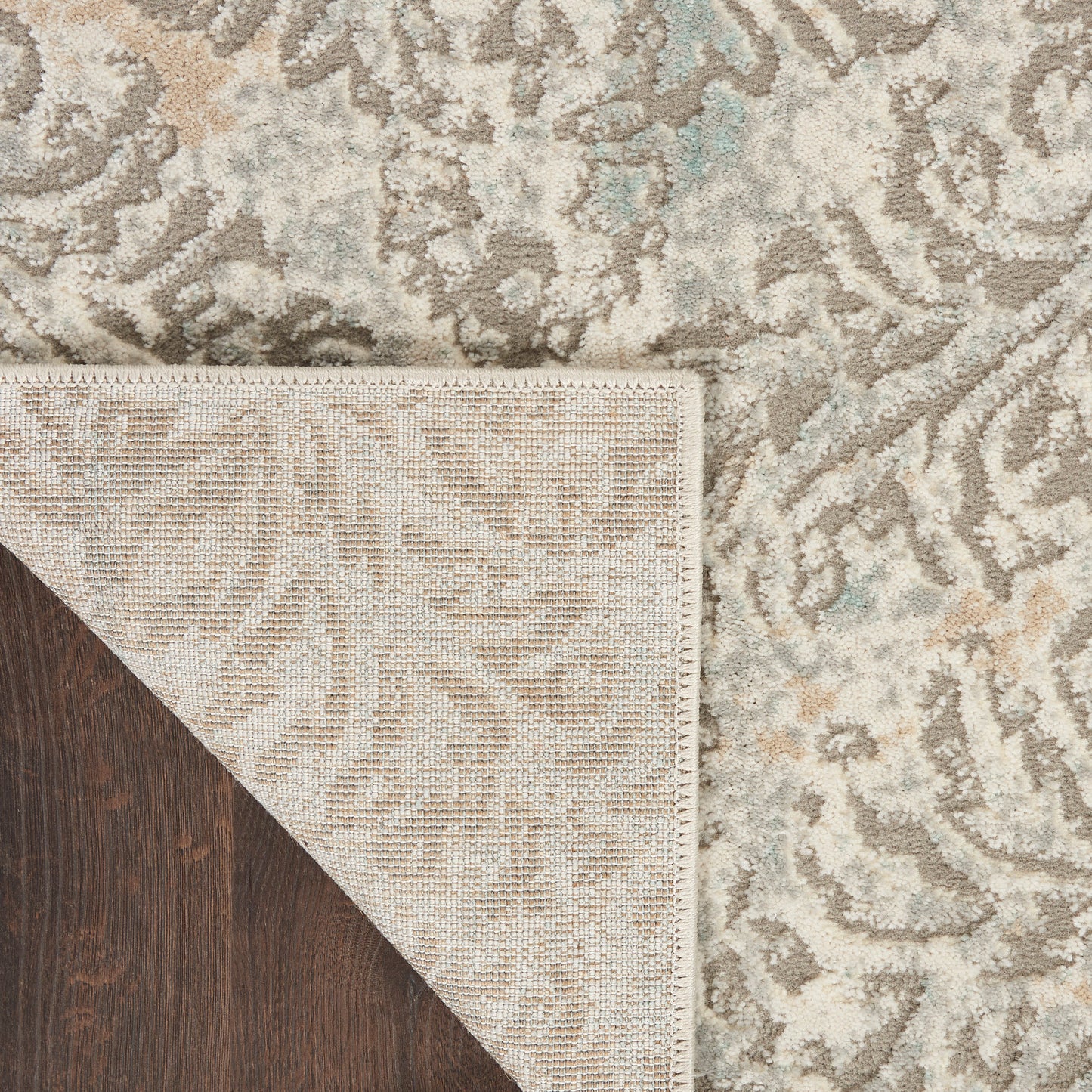 Nourison Home Marmara  Grey Ivory  Contemporary