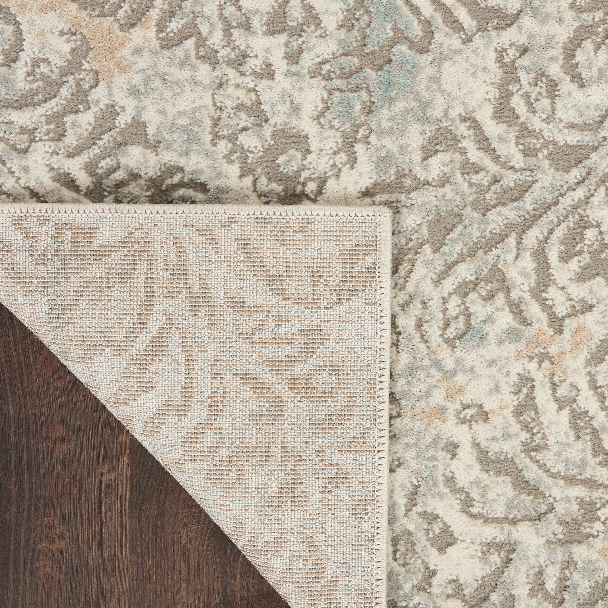 Nourison Home Marmara  Grey Ivory  Contemporary