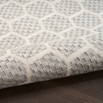 Nourison Home Twist Reversible  Grey  Contemporary