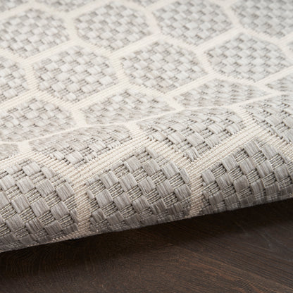 Nourison Home Twist Reversible  Grey  Contemporary